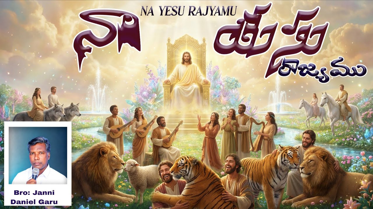Na Yesu Rajyamu | నా యేసు రాజ్యము అందమైన రాజ్యము | Old Telugu Christian song re-modified| #ai #new