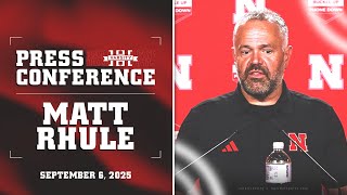 Matt Rhule recaps 68-0 win over Akron | Nebraska Football Press Conference