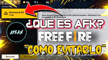 ¿Cómo funciona el AFK?