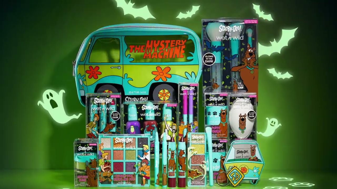 Look, gang, the Scooby Doo x wet n wild collection is here! How groovy!