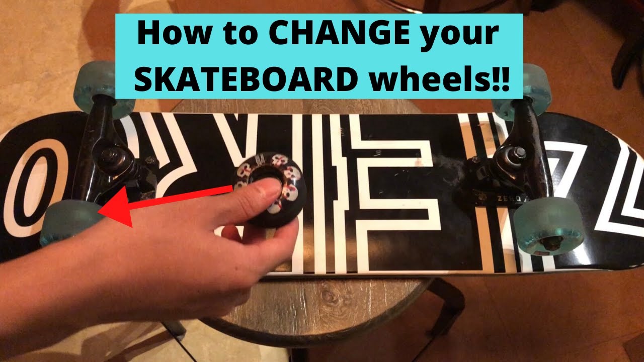 How to CHANGE your SKATEBOARD wheels!! YouTube