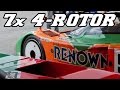 7x Mazda 4-rotor madness, sounds, crash, idle & revving (Goodwood 2015)