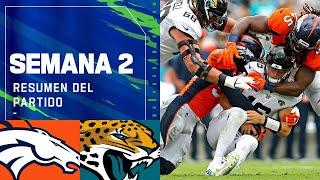 BRONCOS propinan segunda derrota a LAWRENCE y JAGUARS | Semana 2 2021 NFL Game Highlights Broncos Vs Jaguars Week 2 Highlights Nfl 2021