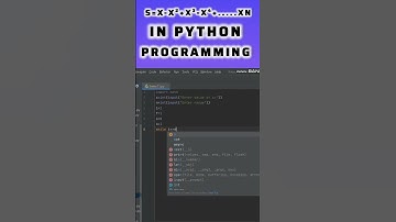 sum of series in Python short #coding #shorts #python #programming