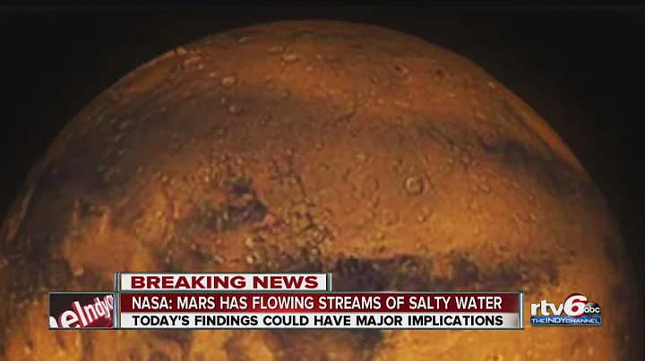 Strong evidence Mars has streams of salt water in summertime