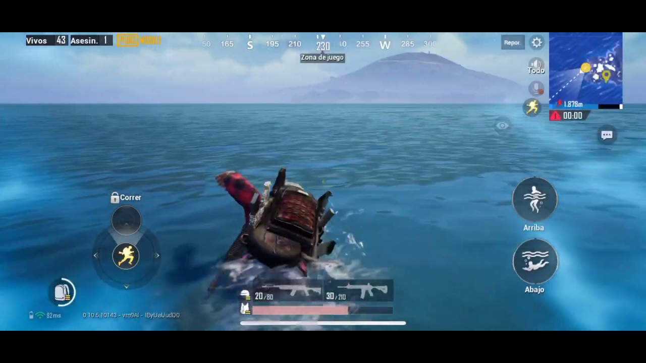 Visitando la isla secreta PUBG PRIMER INTENTO
