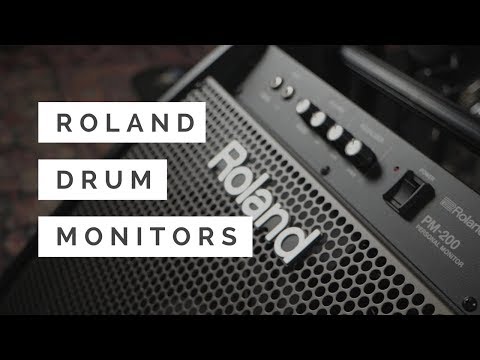 new-roland-pm-200-&-pm-100-personal-drum-monitors