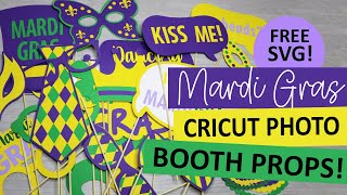 Mardi Gras Mask & Photo Booth Prop Tutorial