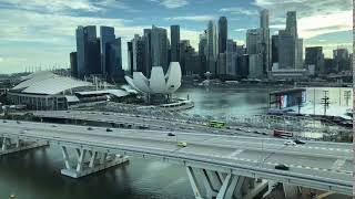 View Of City In Timelapse Mode, Body Of Water, Bridge, Buildings, Business, City, Cityscape, Futuris