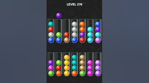 Ball Sort Puzzle 2021 Level - 276 | Love Game Player