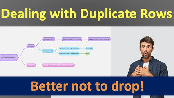 Treating duplicate rows