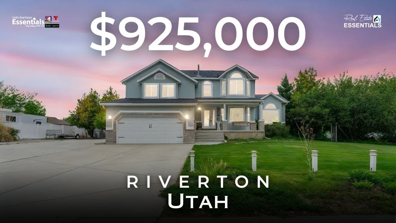🏡 3470 Maynard CT Riverton, UT | Real Estate Essentials | ABC4 Utah's Real Estate Essentials