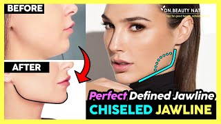 Attractive Chiseled Jawline Exercise | How to Get a Perfect Defined Jawline | Easy Sharpen Your Face screenshot 5