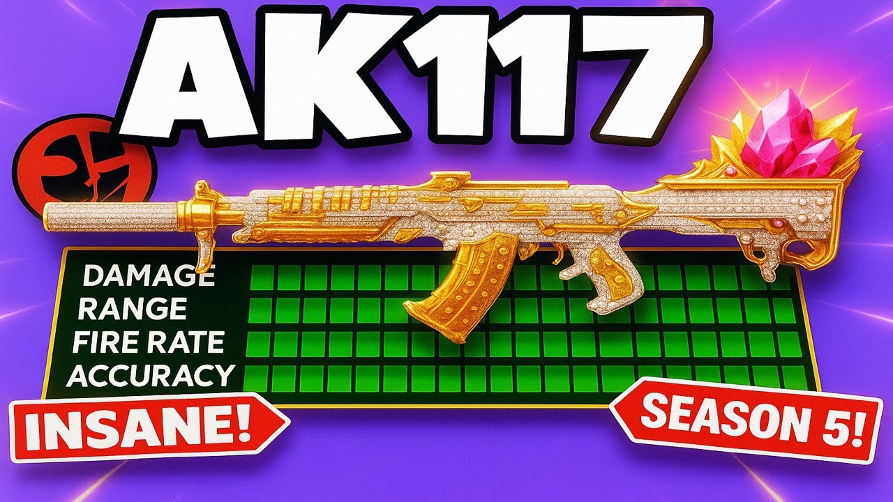 ZERO Recoil AK117 Loadout in Season 5! (Fastest ADS Setup) | COD Mobile ...