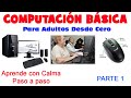 Computacion basica adultos desde cero principiantes 2023 parte 1