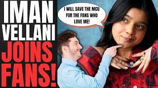 The Marvels Star Iman Vellani Joins The Fans Says Marvel Needs To Focus On Story Over Everything