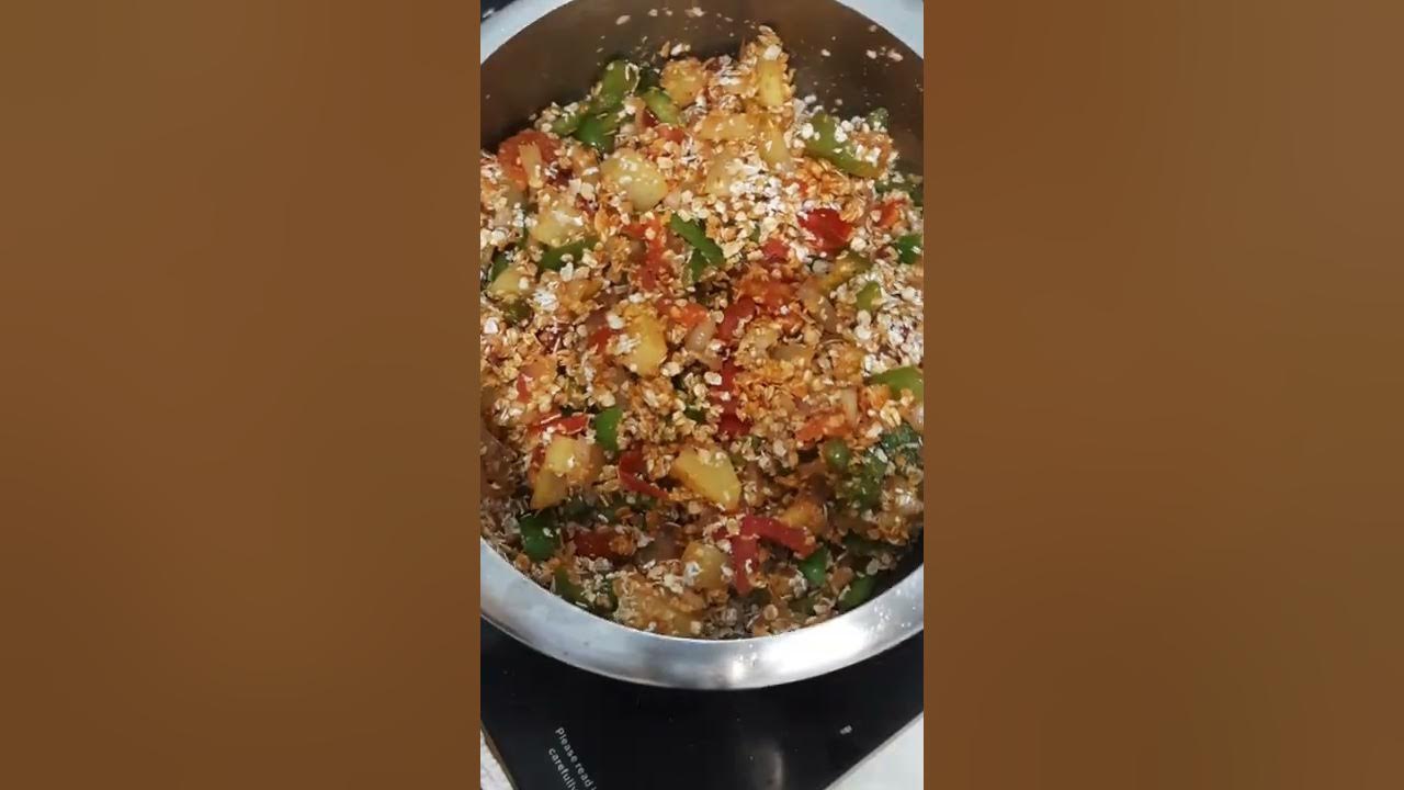 How to make oats pulao Namkeen oats recipe 😋 YouTube