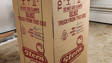 Unboxing my First New In Box Stern Led Zeppelin Pinball Machine!