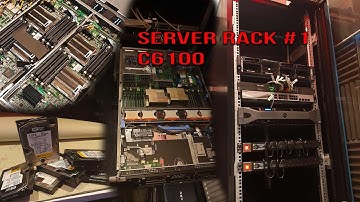 Server rack vlog: Dell C6100