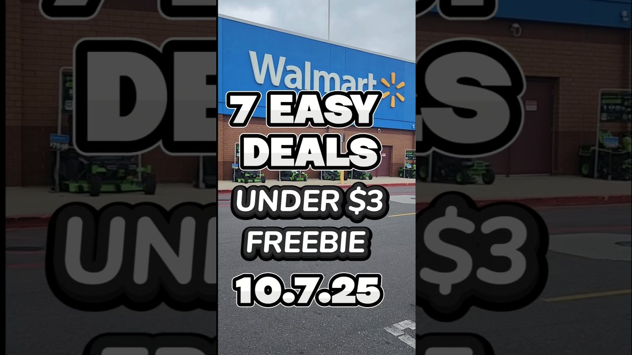 7 выгодных предложений Walmart до 3 долларов: бесплатный подарок 10.6.27🛍🛒