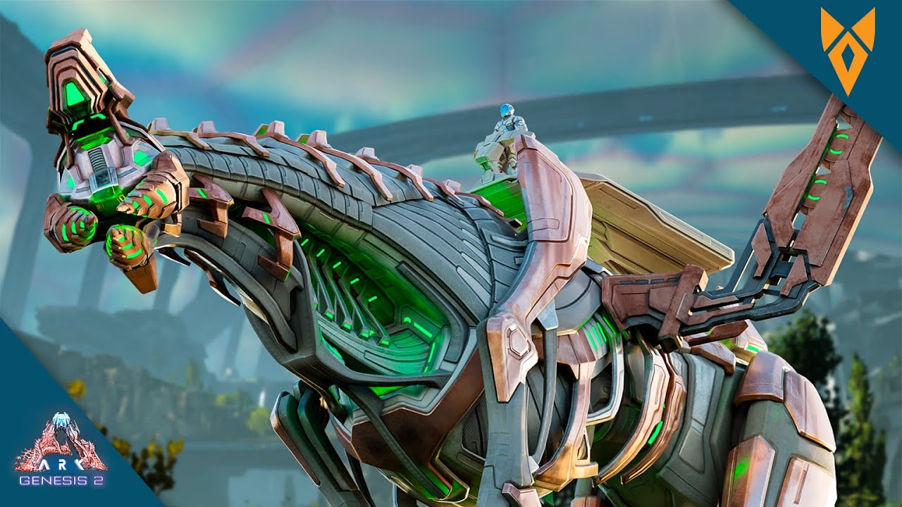 Taming The New Magnificent Tek Strider Ark Genesis Part 2 Episode 5 Youtube