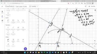 NCERT CLASS 8 MATHS CHAPTER 4 THROUGH SOFTWARE GEOGEBRA IN HINDI 8TH गणित प्रश्नावली 4.3 हल VIDEO 1 screenshot 5