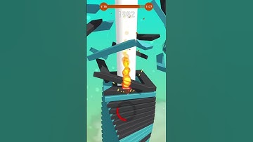Stack Ball - Crash Platforms Level 1176 #gaming #shorts #shortsfeed #crash