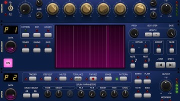 Pure Acid IOS APP - How to „chain and repeat“ Drum patterns