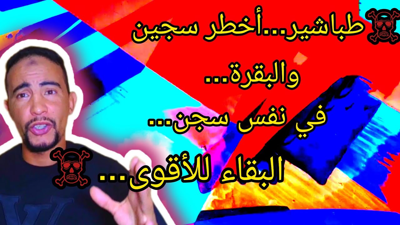 طباشير أخط ر سجين في أخط.ر ...😱 سجن العصابات وتصفية الحسابات والبقاء للأقوى سجن شماليون...وتا تصانت