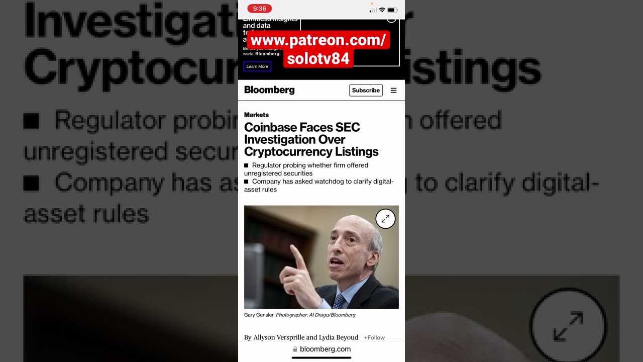 Coinbase Under SEC Investigation!