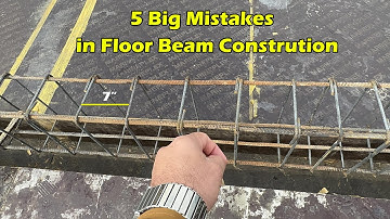 5 Big Mistakes in Beam Structure Design | Practical Video |
