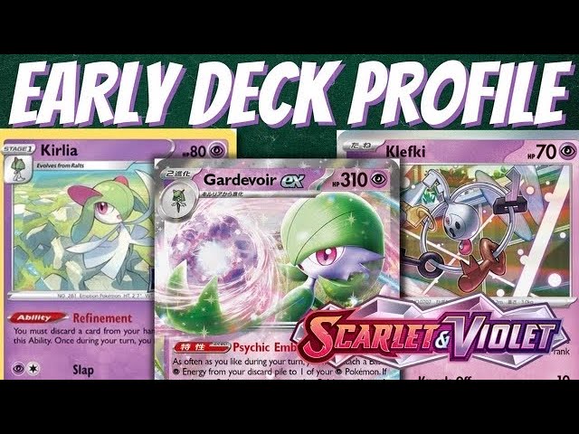 GARDEVOIR EX TEM DANO INFINITO?! Escarlate & Violeta #pokemontcglive 