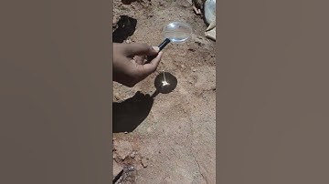 Sun VS Lens fire❗️#experiment #science #scienceexperiment #sciencefacts #school #study #students