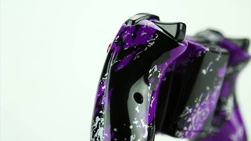 Purple Splatter - Create Your Own XBOX 360 Controller - Controller Chaos