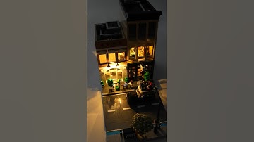 Lighting A Custom LEGO Modular Building