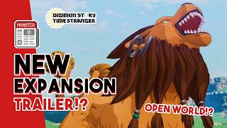 DIGIMON STORY TIME STRANGER EXPANSION TRAILER JUST DROPPED