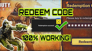 NEW 100% working redeem code Call of Duty Mobile redeem code december season 11 2022