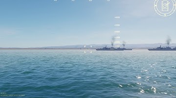 DCS: combined arms - test Navel ships