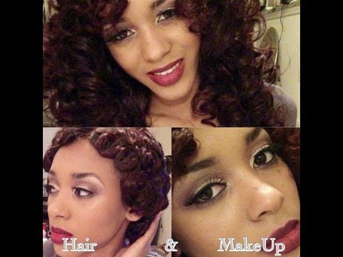 Macio Cut The Crease maquiagem e cabelo Tutorial Valentine + Kissable Lips