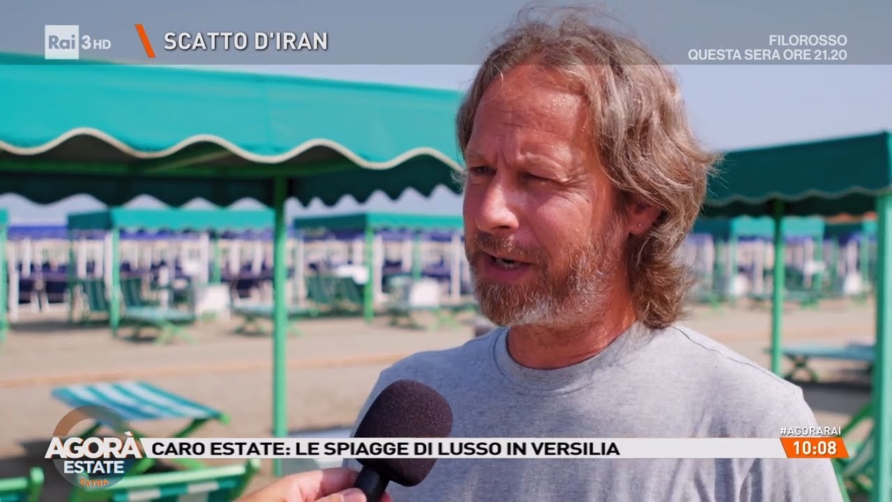 Caro estate: le spiagge di lusso in Versilia – Agorà Estate 16/06/2025