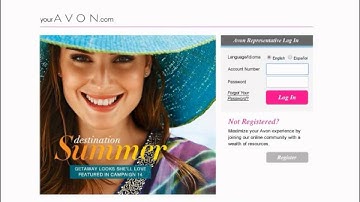 New Rep Tip: How To Register Your New Avon Account