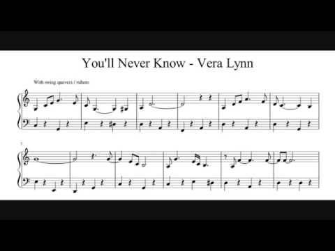 youll never know piano sheet music no audio youtube bloodstream stateless piano sheet music