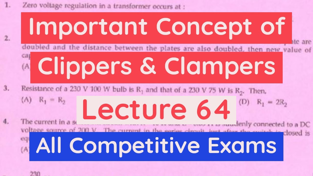 clippers-and-clampers-competitive-exam-points-important-concept-kseb
