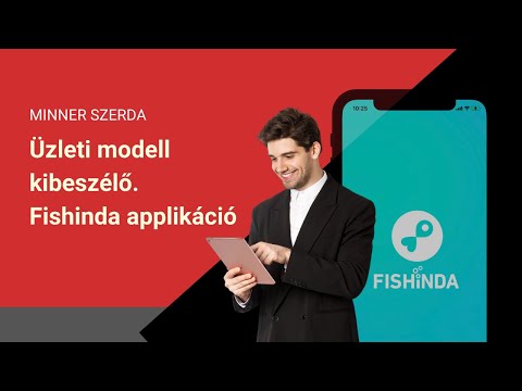 Üzleti modell kibeszélő (live) - Fishinda app - Minner Szerda
