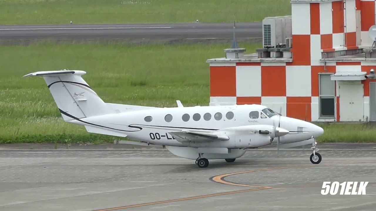 Beechcraft B200 Super King Air(OO-LET)・名古屋2026.05.31