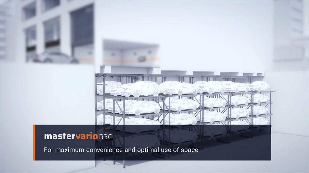 MasterVario R3C – popolnoma avtomatski regalni parkirni sistem  |  Multiparking