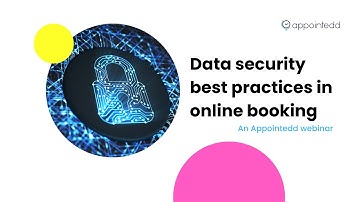 Data security best practices webinar recording