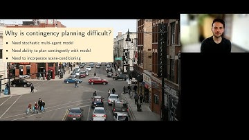 Contingencies from Observations: Tractable Contingency Planning with Learned Behavior Models