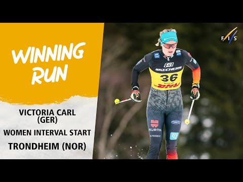 Victoria Carl takes long-awaited maiden World Cup win | FIS Cross Country World Cup 23-24