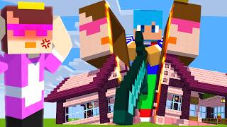おかんの家を真っ二つに斬るドッキリ！【まいくら / マインクラフト】